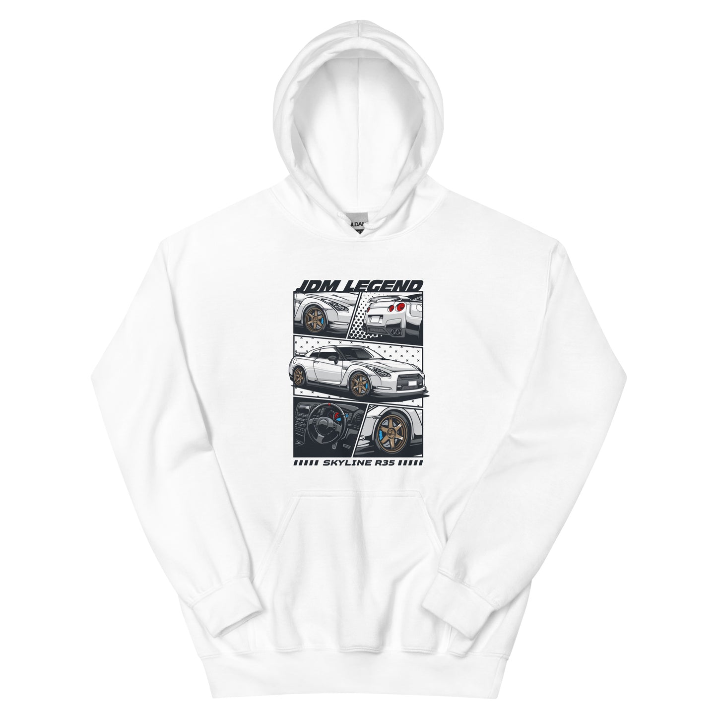 JDM Legend GTR jdm import japan Unisex Hoodie