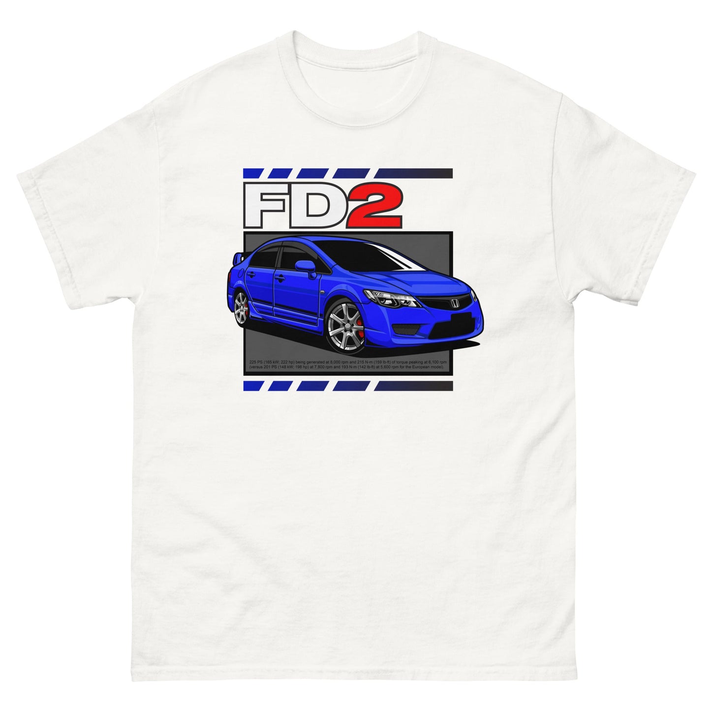 FD2 TYPE R civic t-shirt - ShopKiamond
