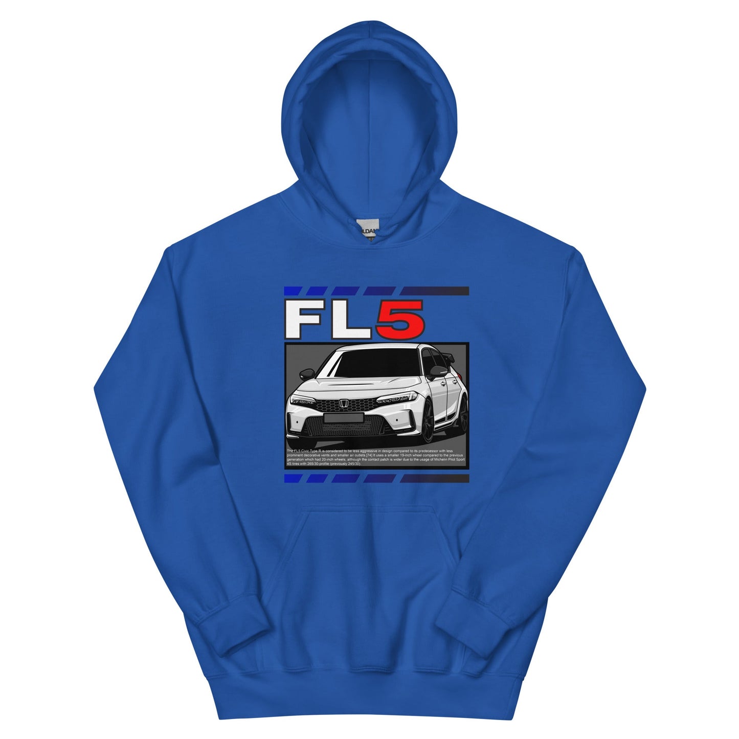 FL5 type R civic SI Unisex Hoodie - ShopKiamond