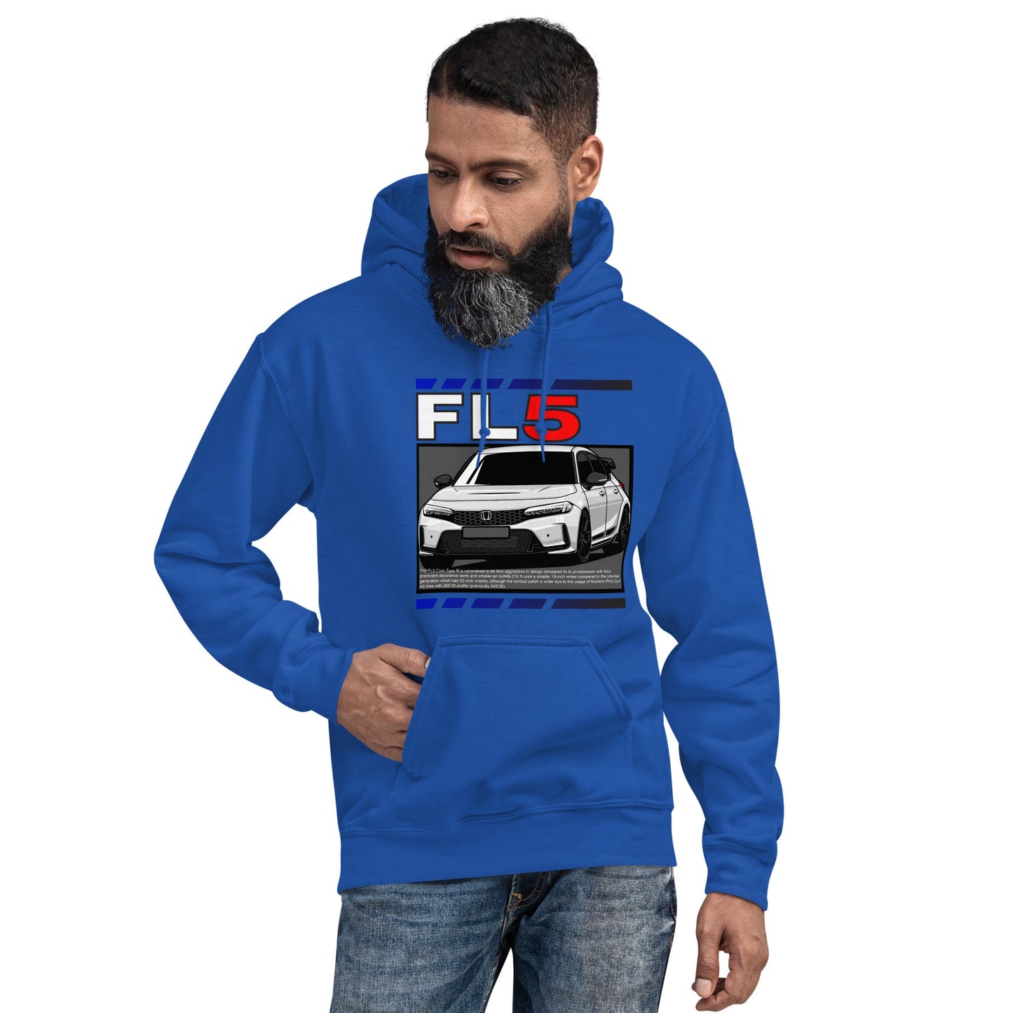 FL5 type R civic SI Unisex Hoodie - ShopKiamond