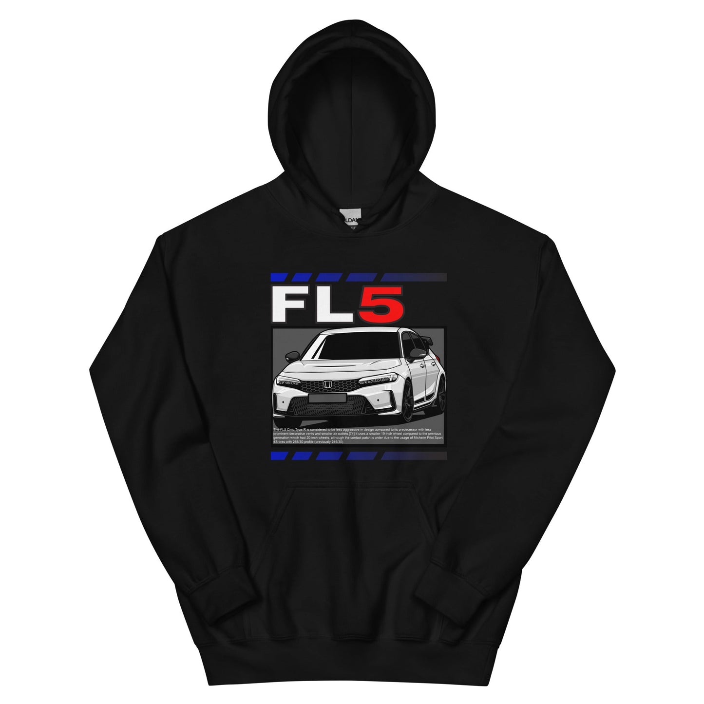 FL5 type R civic SI Unisex Hoodie - ShopKiamond