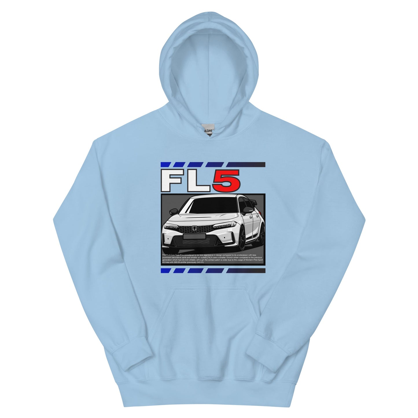 FL5 type R civic SI Unisex Hoodie - ShopKiamond