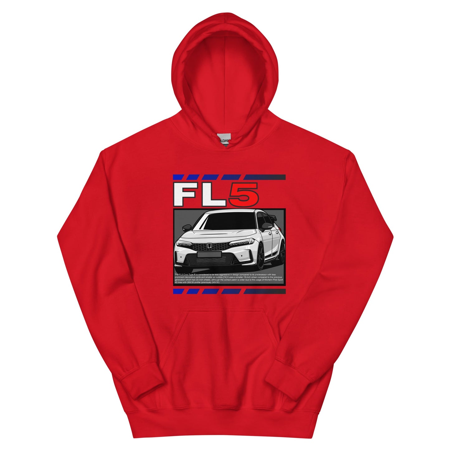 FL5 type R civic SI Unisex Hoodie - ShopKiamond