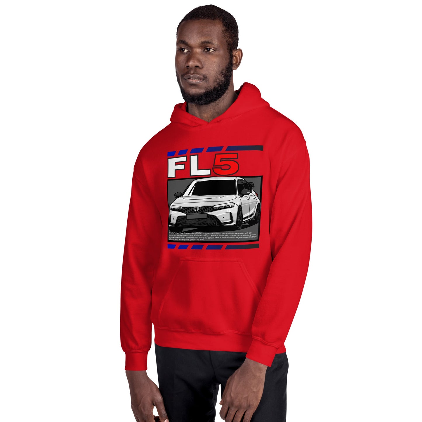 FL5 type R civic SI Unisex Hoodie - ShopKiamond