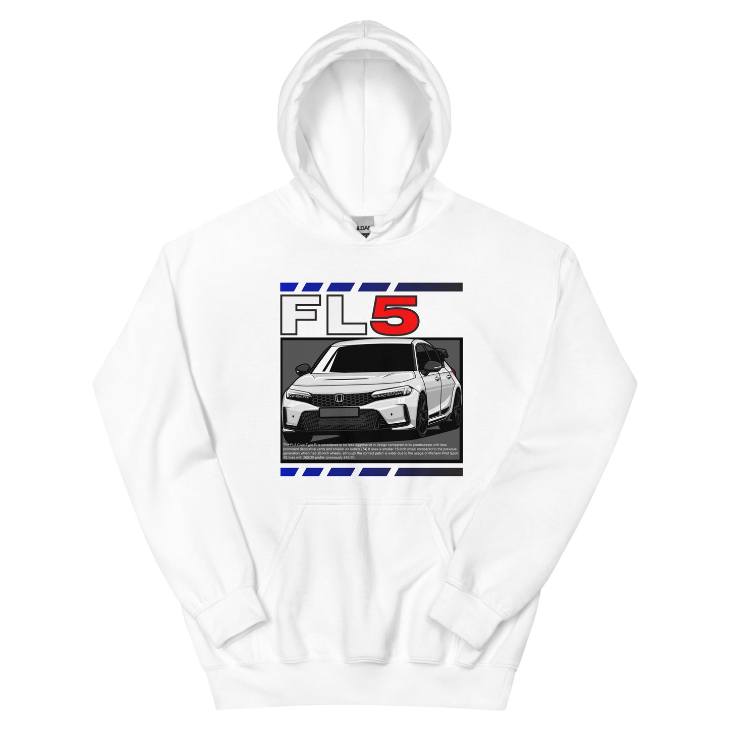 FL5 type R civic SI Unisex Hoodie - ShopKiamond