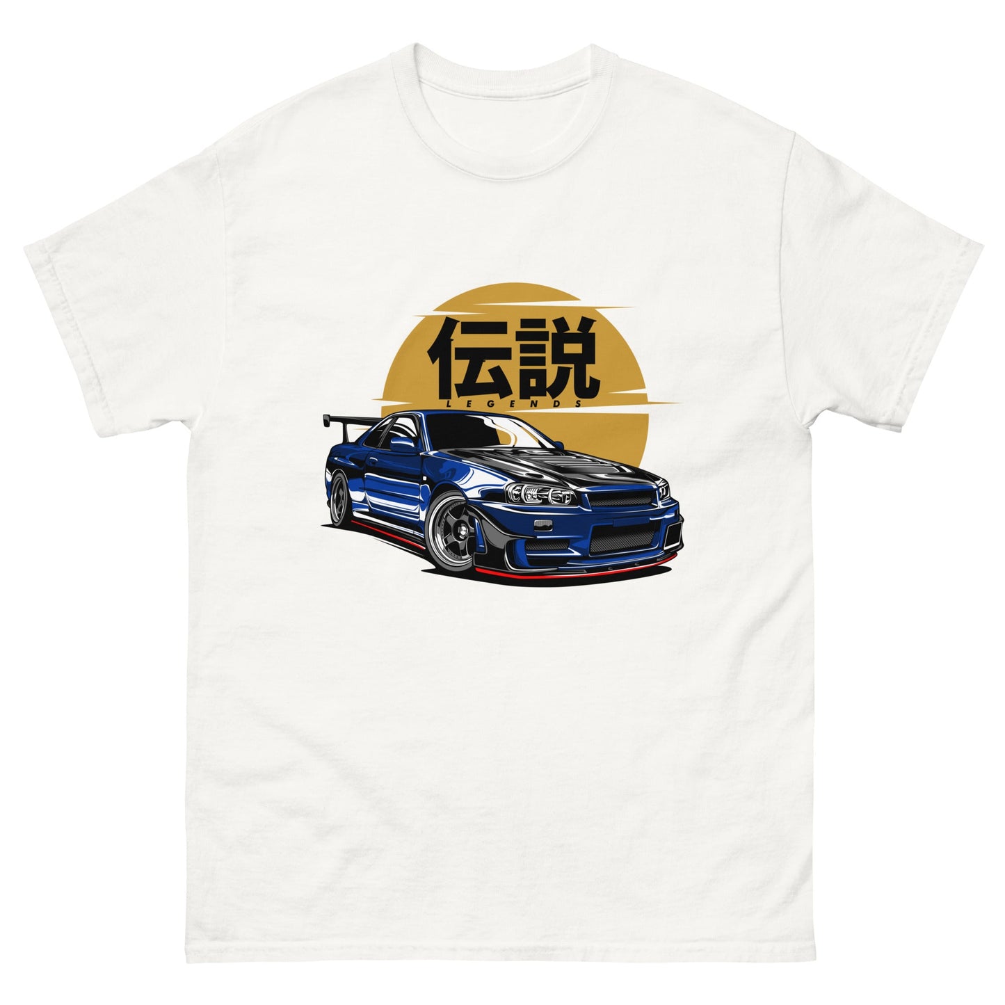 GTR Legend T-shirt, Skyline japan import, drift king - ShopKiamond
