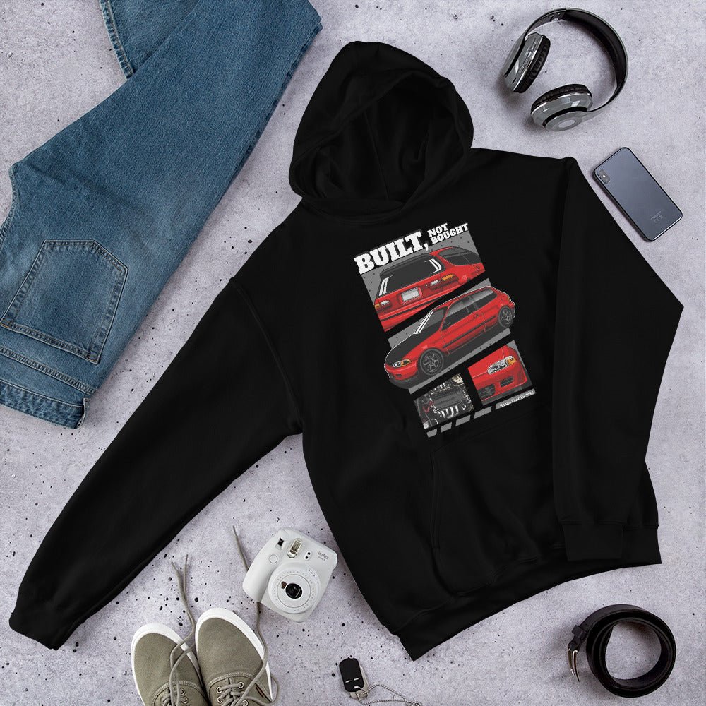 Honda Civic EG 1992 Hoodie hatchback - ShopKiamond