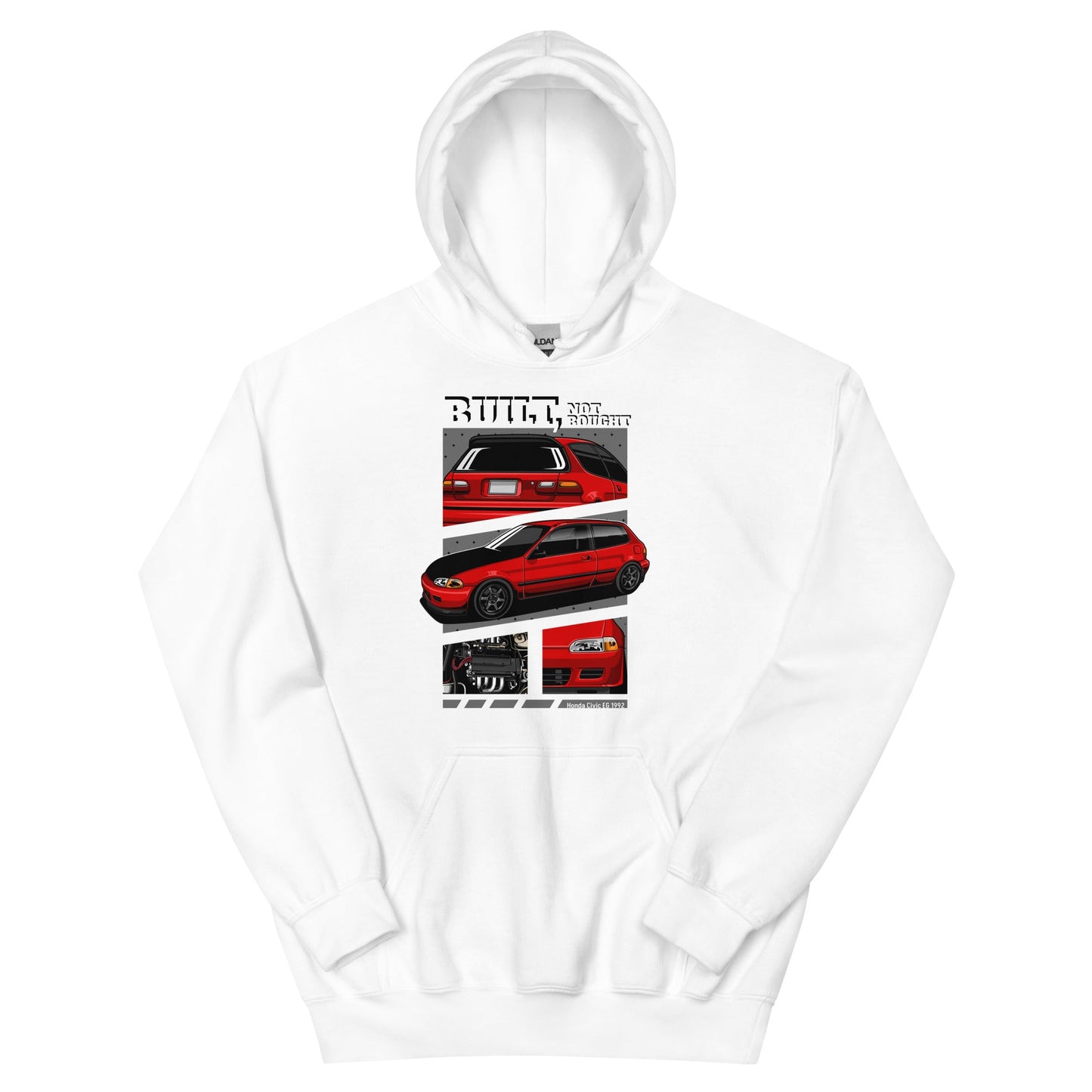 Honda Civic EG 1992 Hoodie hatchback - ShopKiamond