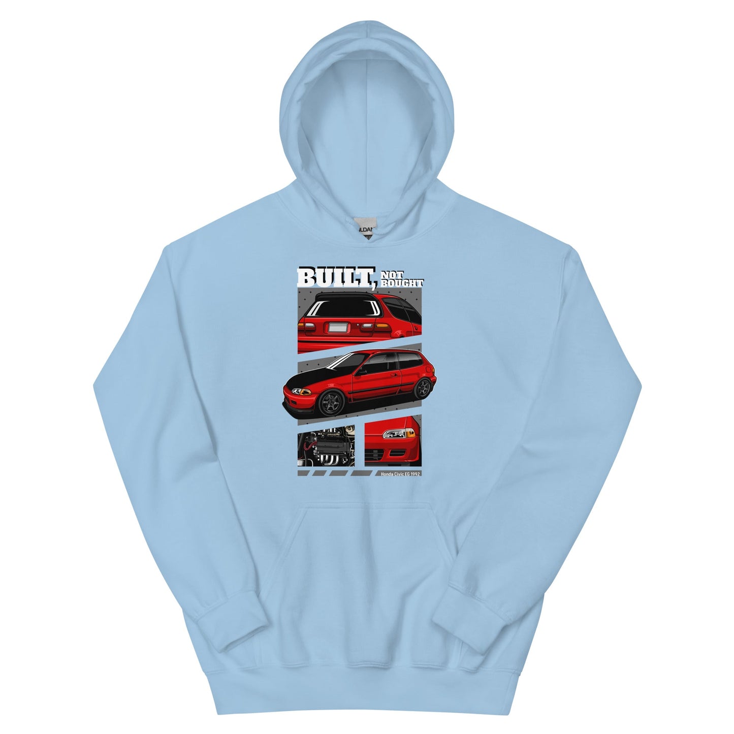 Honda Civic EG 1992 Hoodie hatchback - ShopKiamond