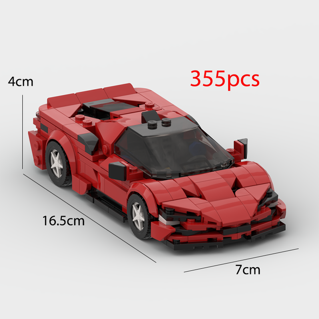 f1 Sports Vehicle Building Blocks