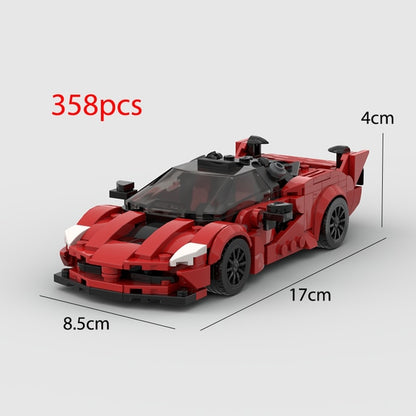 f1 Sports Vehicle Building Blocks