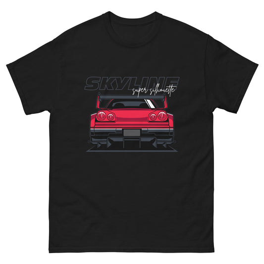 JDM Skyline import drift king classic tee t-shirt