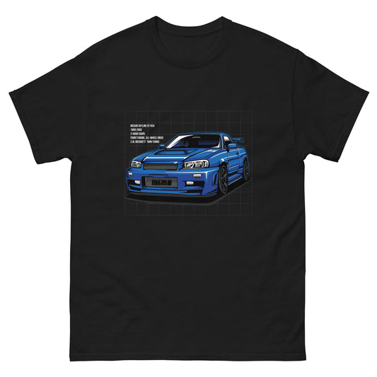 JDM drift King skyline import classic tee t-shirt