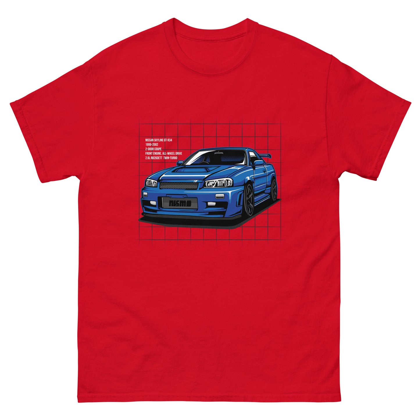 JDM drift King skyline import classic tee t-shirt