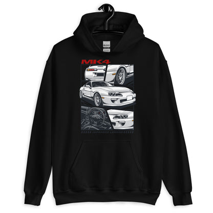 MK4 JDM king drift legend import Unisex Hoodie