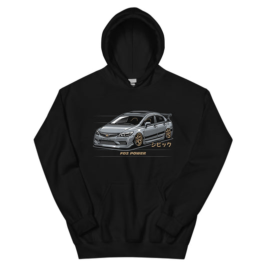 FD2 power JDM import tunned Unisex Hoodie