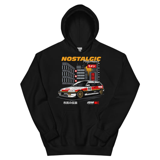 EF Nostalgic JDM performance import Unisex Hoodie