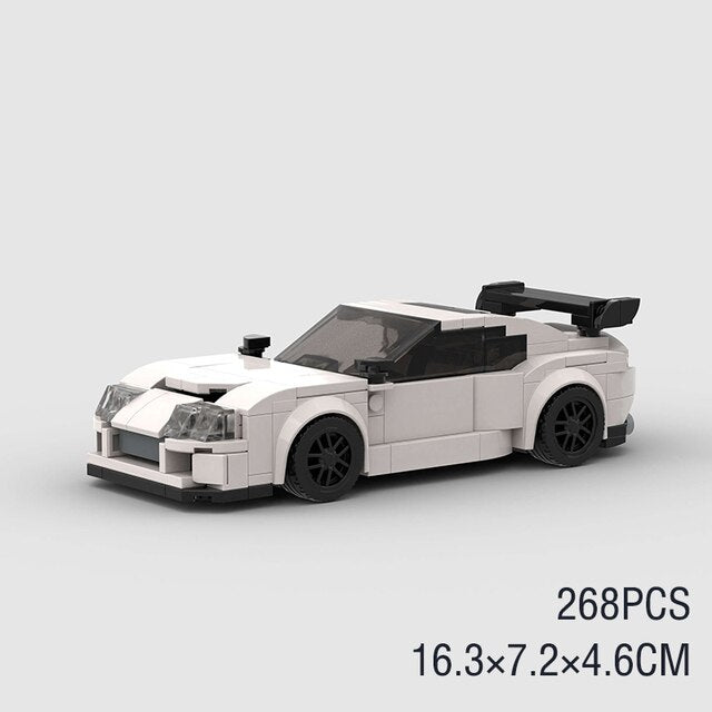 Classic Supra Sports Car Building Brick - ShopKiamond