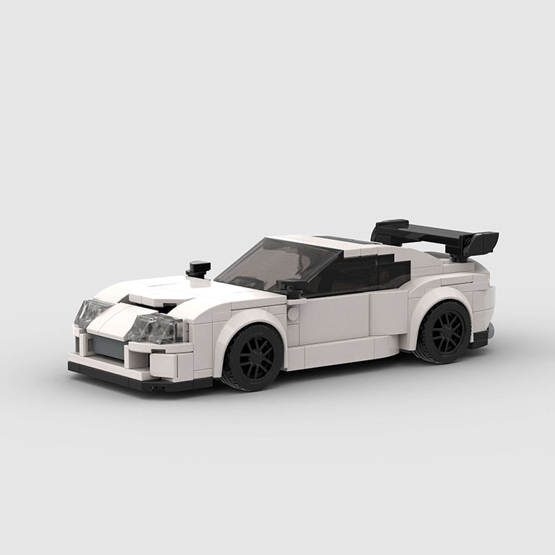 Classic Supra Sports Car Building Brick - ShopKiamond