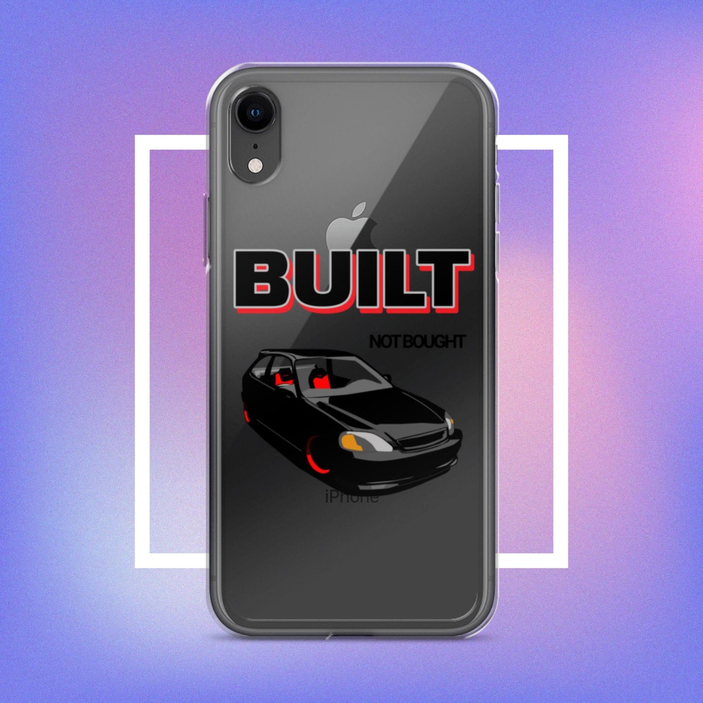 iphone Clear Case cover honda civic ek hatchback