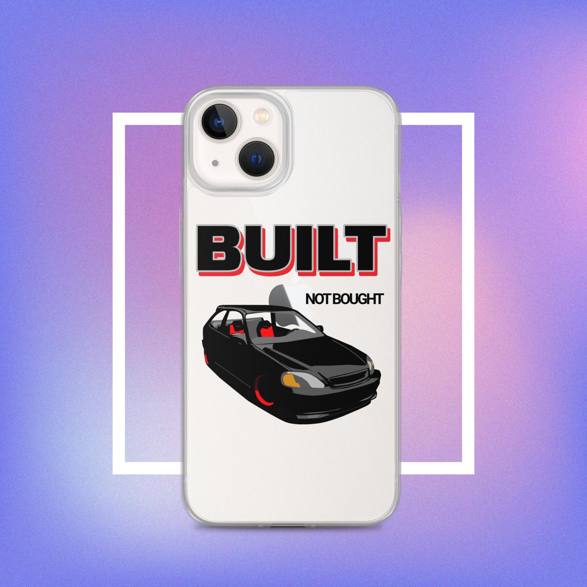 iphone Clear Case cover honda civic ek hatchback