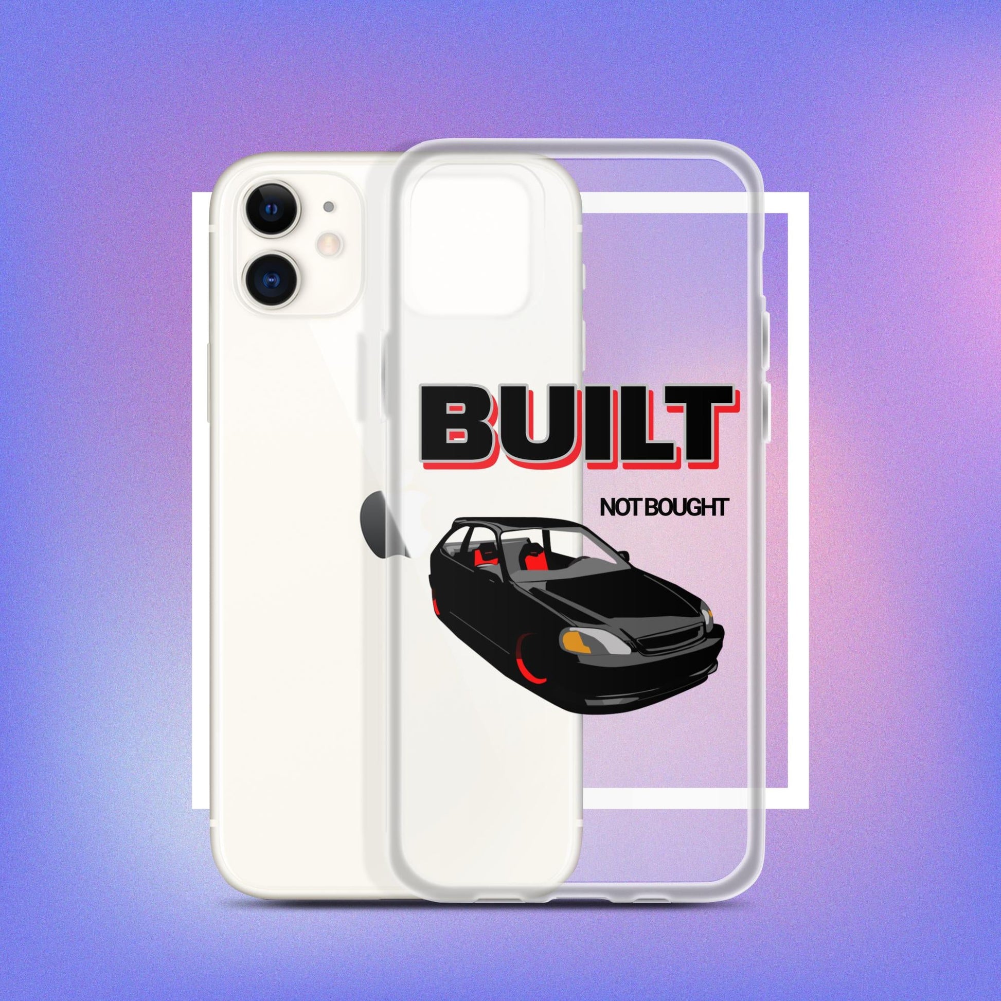 iphone Clear Case cover honda civic ek hatchback