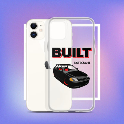 iphone Clear Case cover honda civic ek hatchback