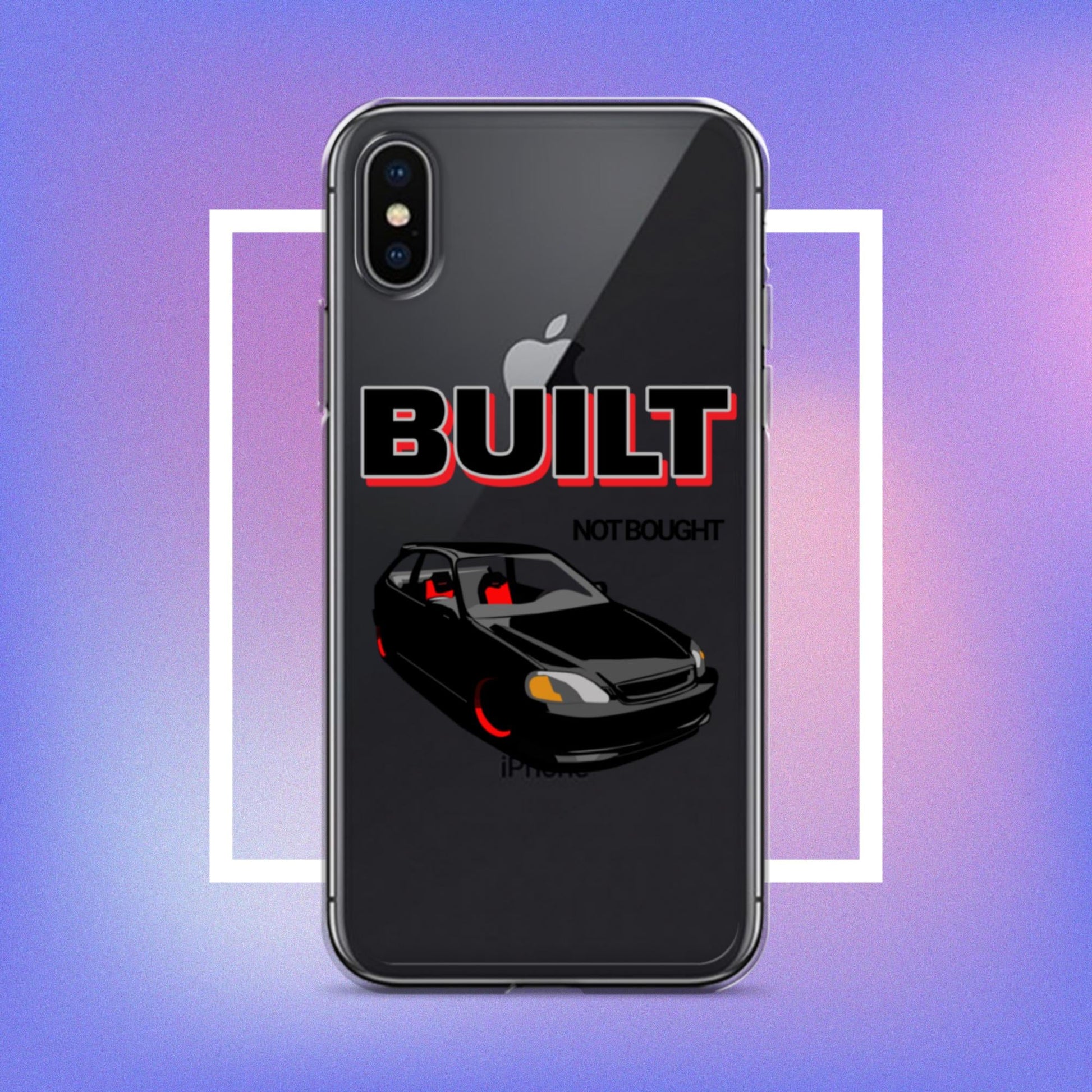 iphone Clear Case cover honda civic ek hatchback