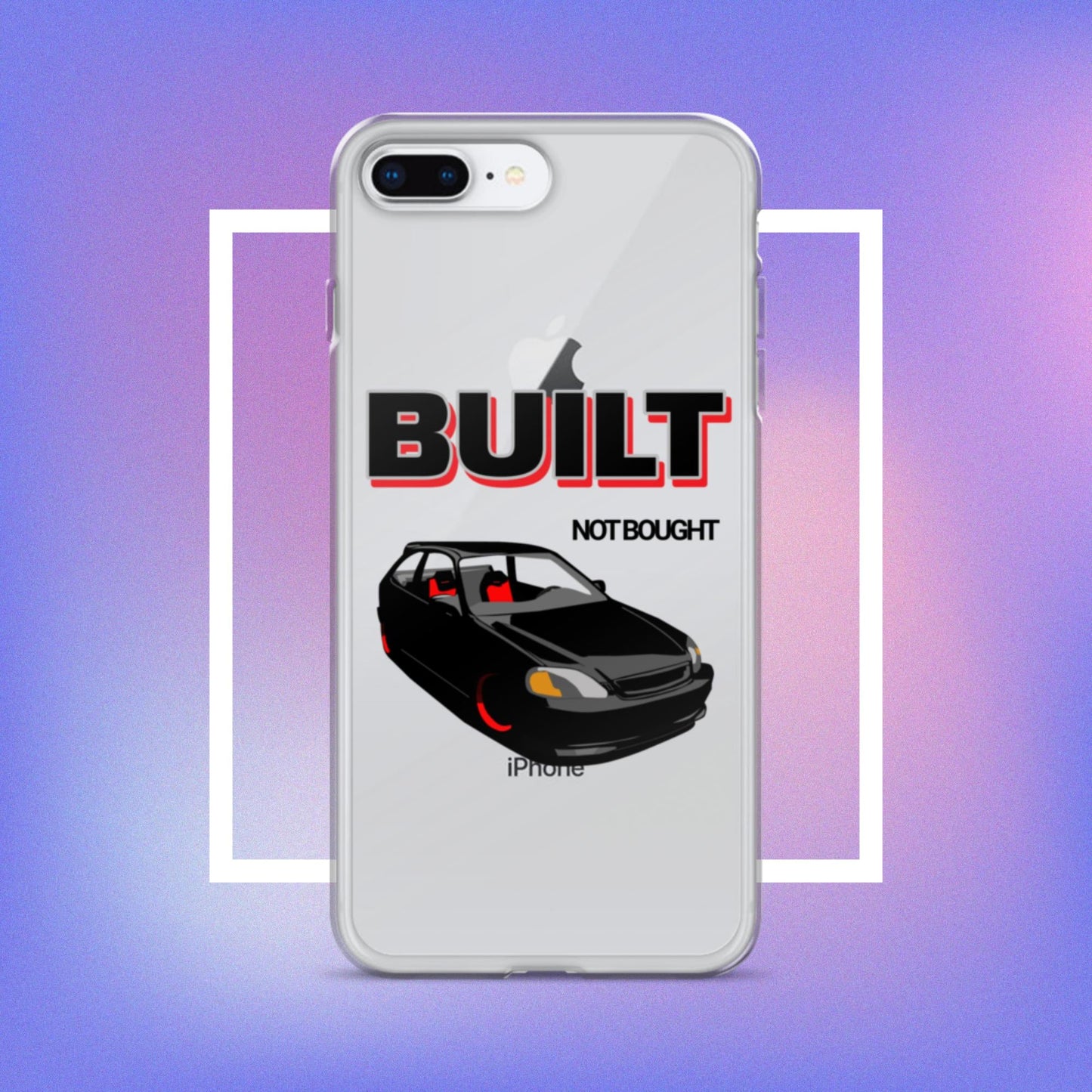 iphone Clear Case cover honda civic ek hatchback