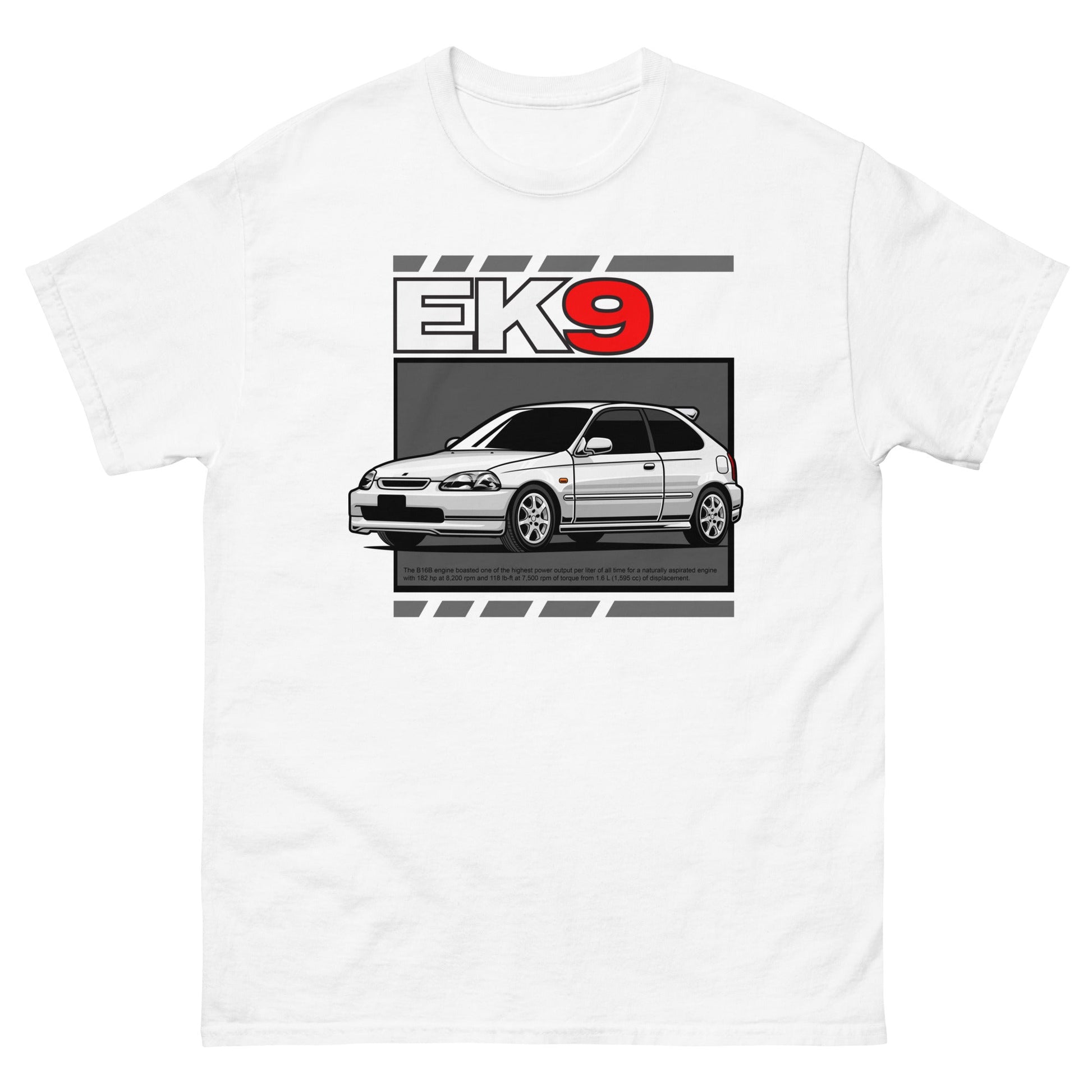 EK9 CIVIC, inspired type R design japan import T-shirt - ShopKiamond