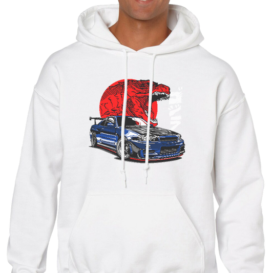 GTR Japan Dragon R34 skyline Unisex Heavy Blend Hoodie