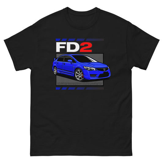 FD2 TYPE R civic t-shirt - ShopKiamond
