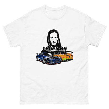 Paul Walker tribute t-shirt supra skyline - ShopKiamond